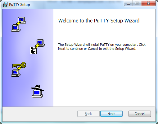 Install PuTTY